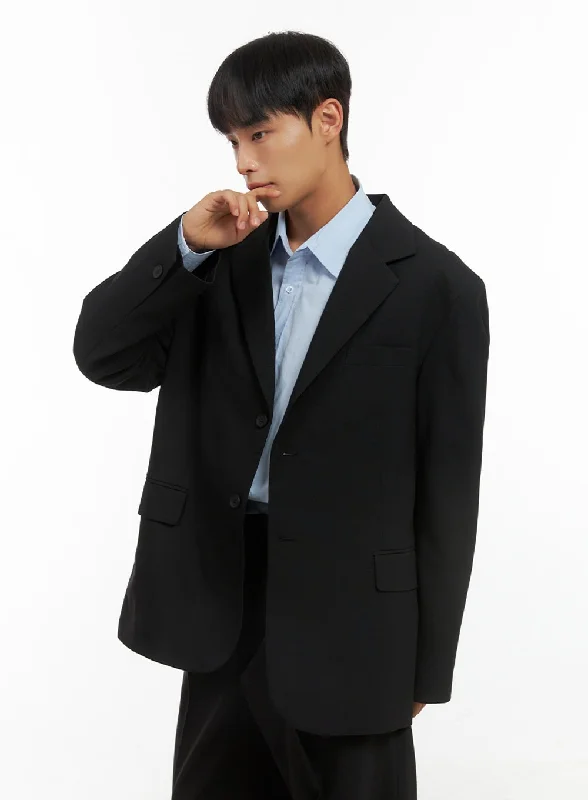 Men's Oversized Classic Blazer IS419