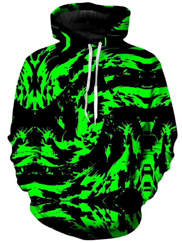 Neon Graffiti Paint Splatter Unisex Hoodie