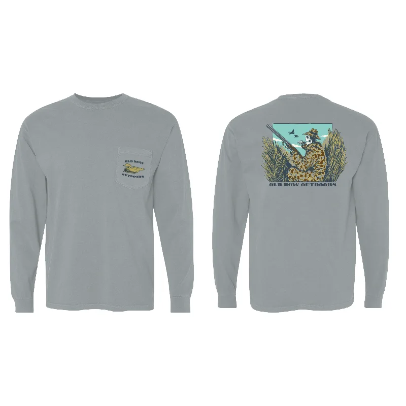 Old Row Outdoors Duck Hunt Long Sleeve Pocket Tee