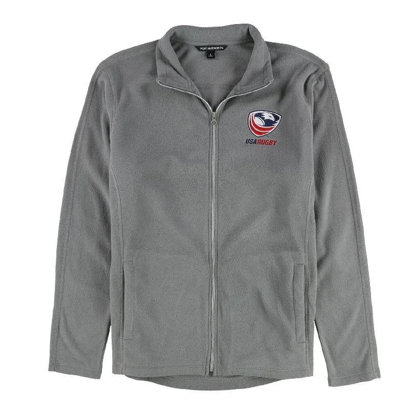 Port Authority Mens Usa Rugby Jacket