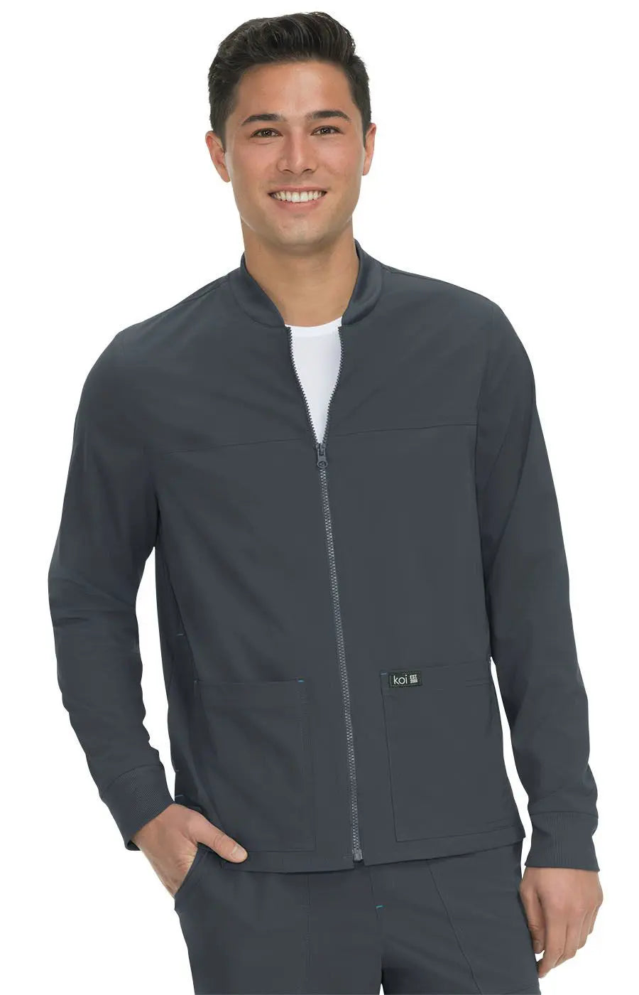 Koi Hayden Jacket (Unisex) - Charcoal