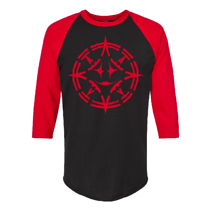 Dance Devil Dance Emblem Baseball Tee