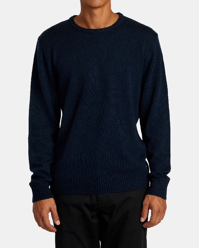 Alameda Crew Neck Sweater - Navy