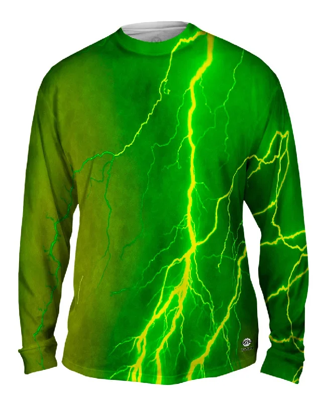 Lightning Storm Green Yellow