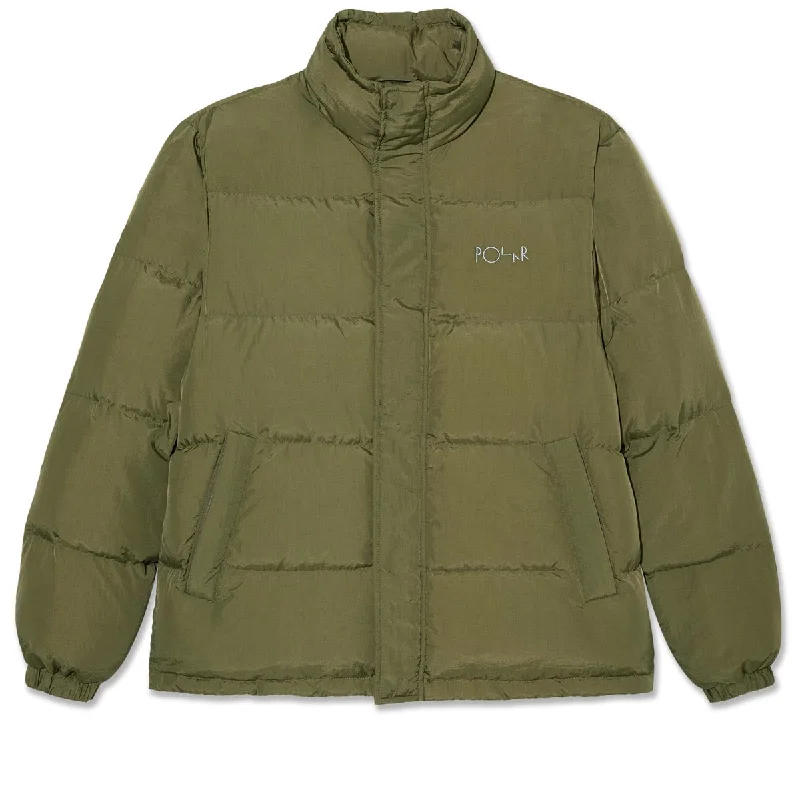 Polar Basic Puffer Jacket - Army Green