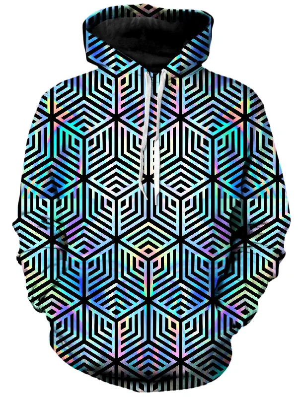 Holographic Hexagon Unisex Hoodie