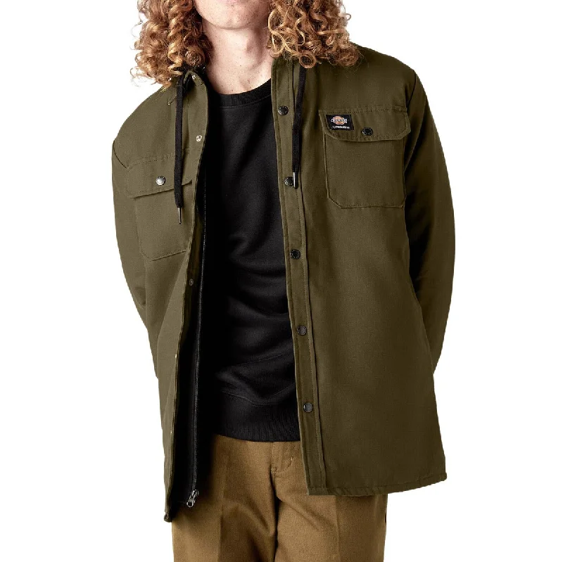 Dickies Duck Shacket Jacket - Dark Olive