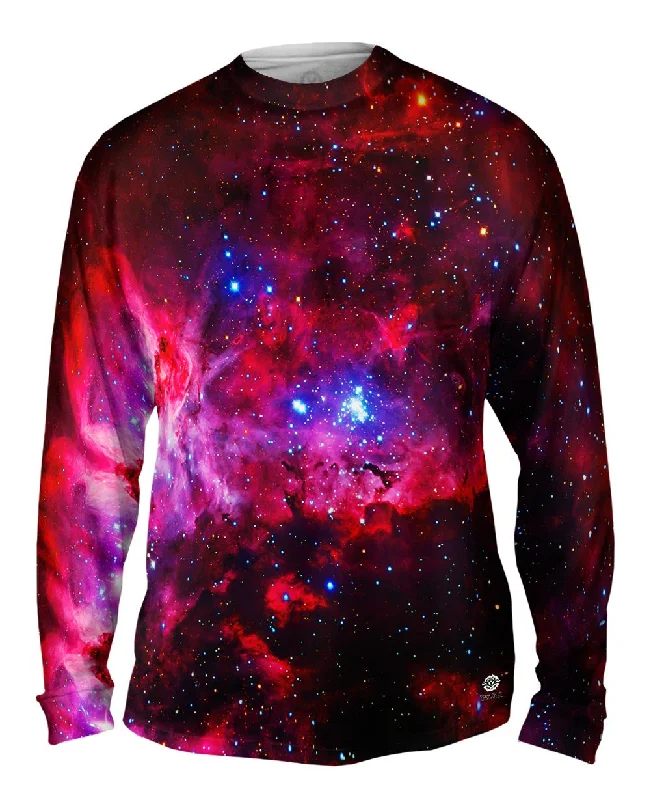 Great Carina Nebula Pink Space Galaxy