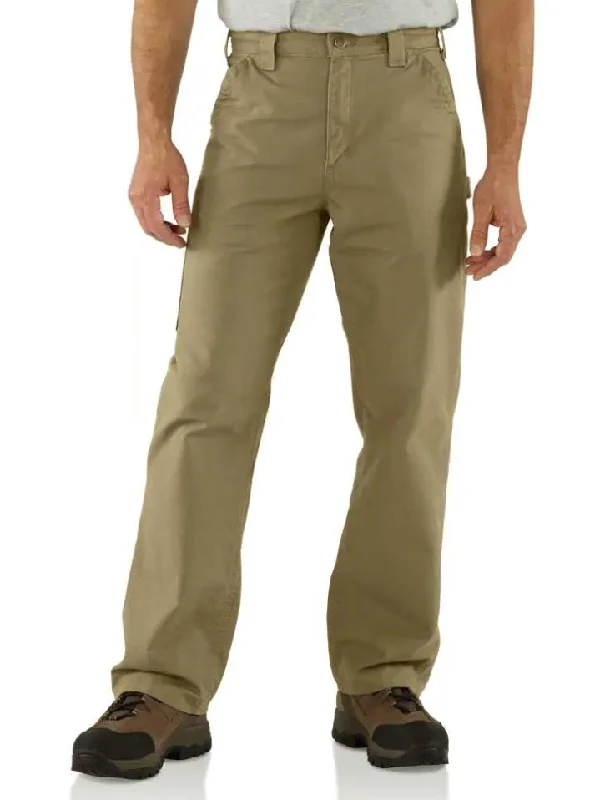 Carhartt B151 Mens Canvas Work Dungaree Pants Dark Khaki