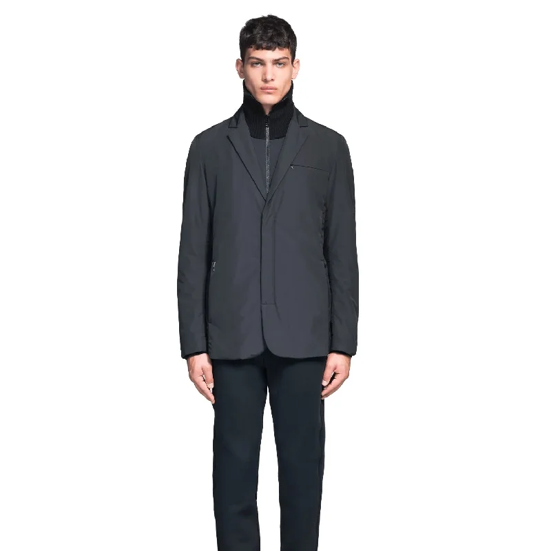 Cody Men's Tailored Travel Blazer Black