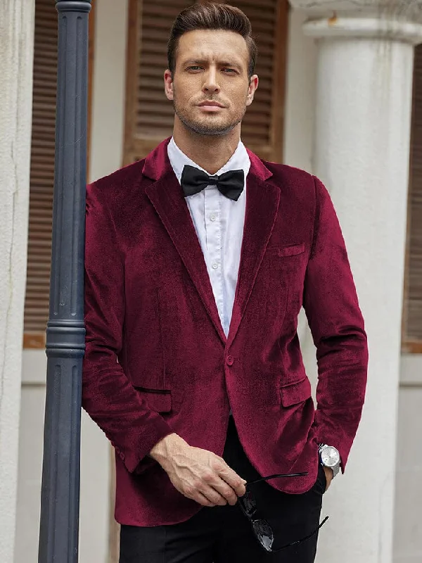 Luxury Velvet Blazer Jacket (US Only)