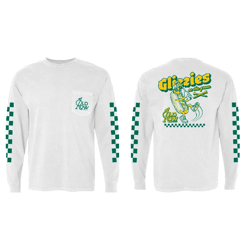 Glizzies On The Green Long Sleeve Pocket Tee