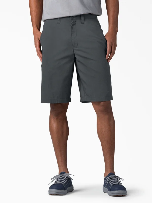 Dickies SR601CH Mens Cooling Utility Shorts Charcoal Grey