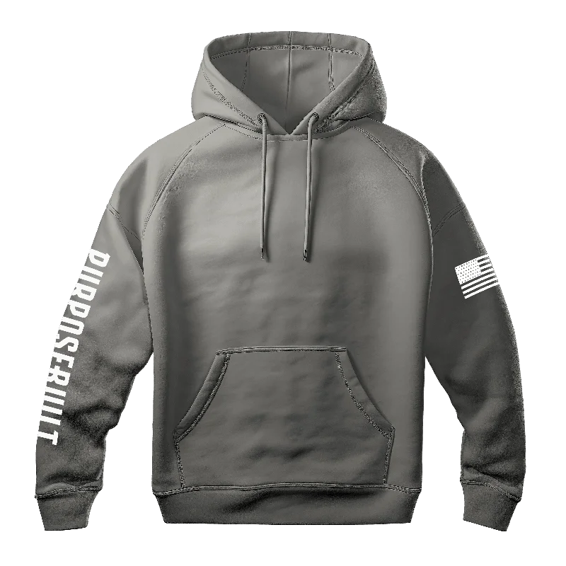 PB Logo Hoodie, Charcoal