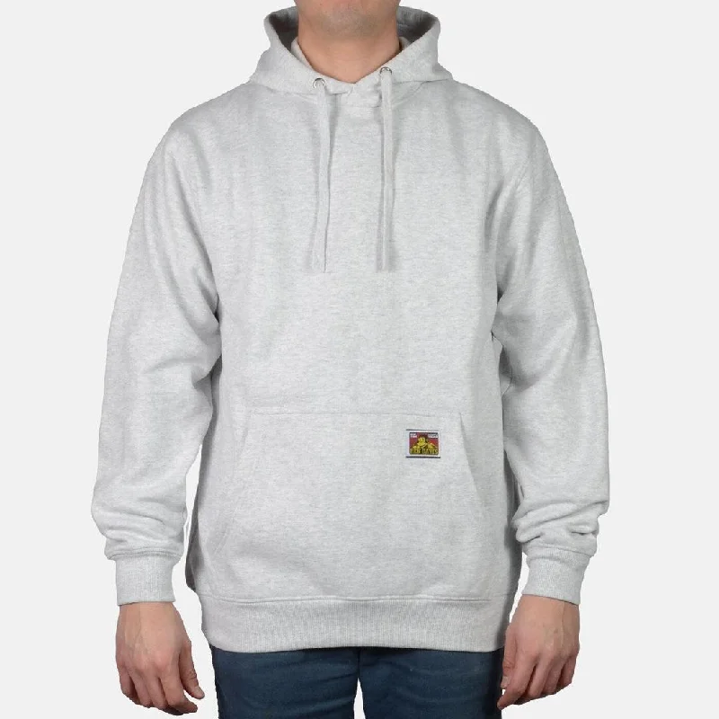 Heavyweight Pullover Hoodie: Ash Grey