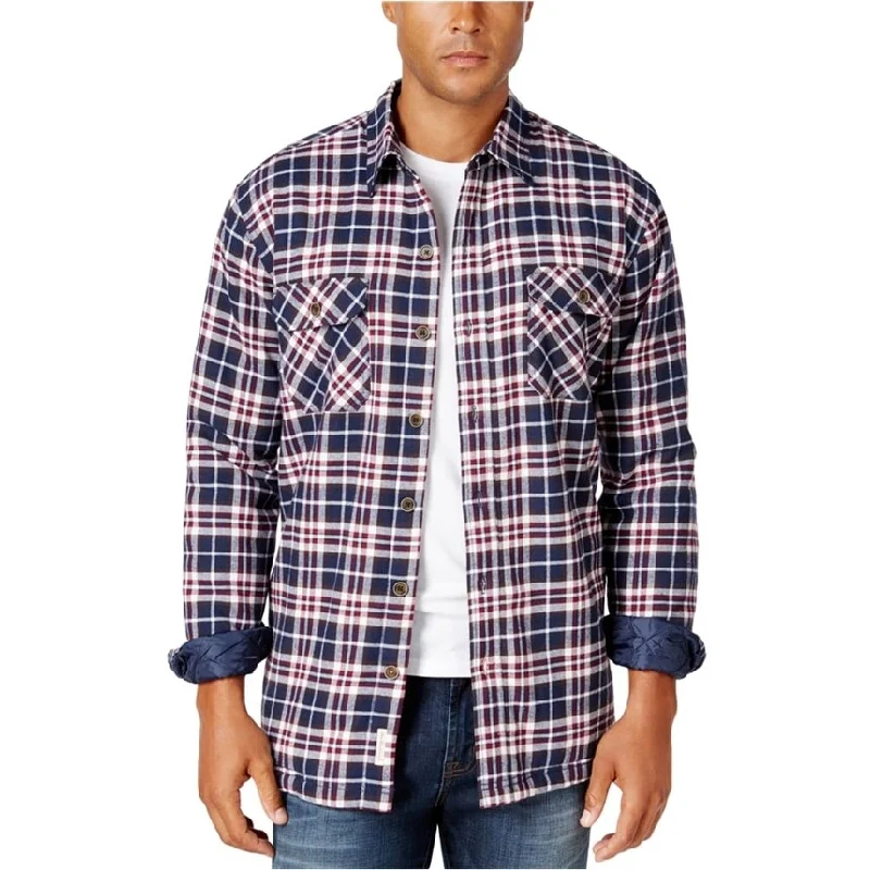 Weatherproof Mens Vintage Plaid Shirt Jacket