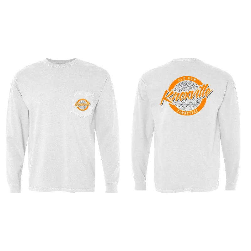 Knoxville, Tennessee Circle Logo Longsleeve Pocket Tee