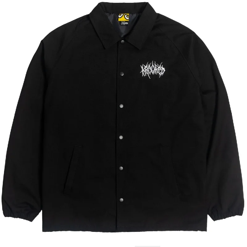 Krooked Necro Skript Jacket - Black/White