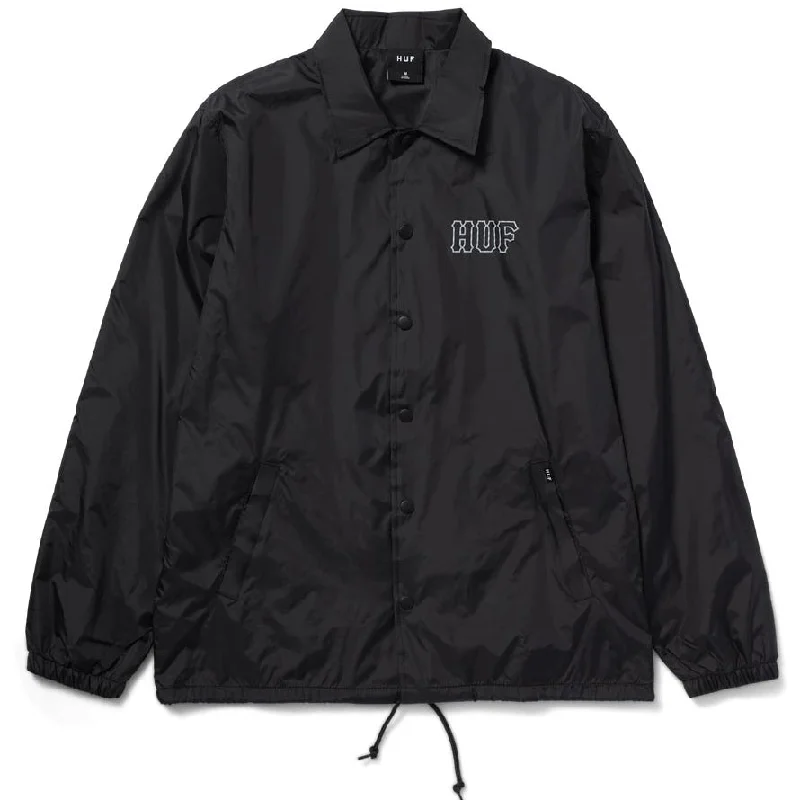 HUF Set H Coaches Jacket - Black