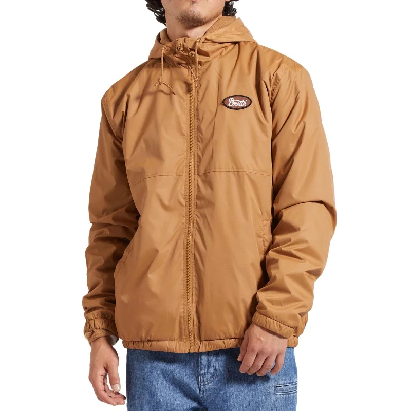 Brixton Claxton Parsons Lined Jacket - Tobacco Brown