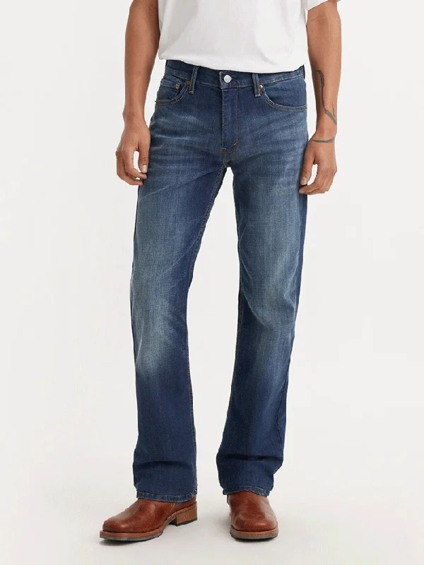 Levi's 055270489 Mens 527 Slim Boot Cut Jean Wave Allusions