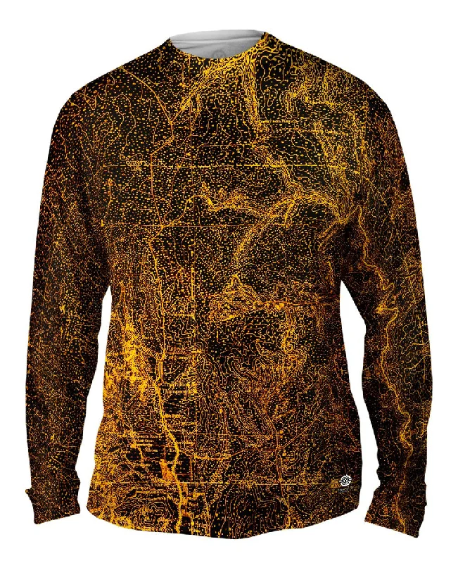 Topography Map Gold