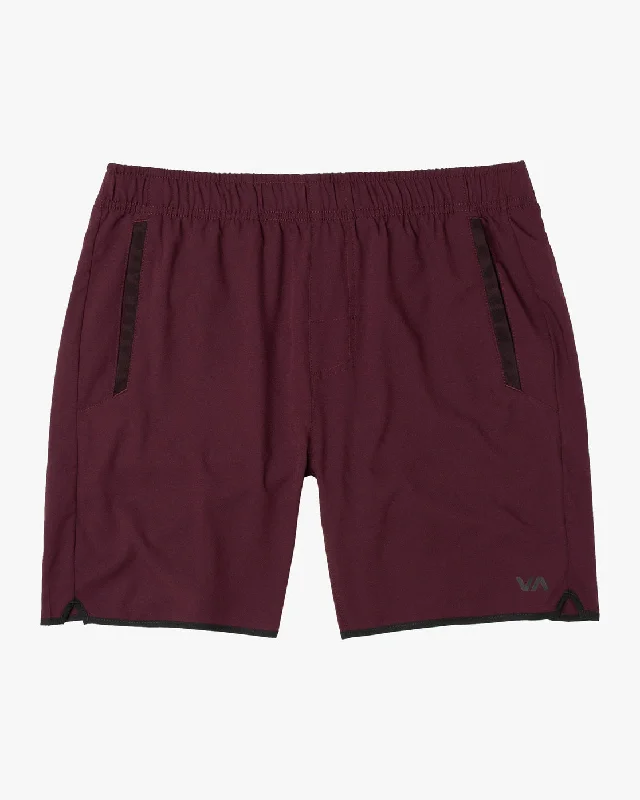 Yogger IV 17" Athletic Shorts - Plum