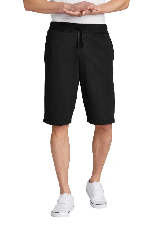 District Mens V.I.T. Fleece Shorts w/ Pockets - Black