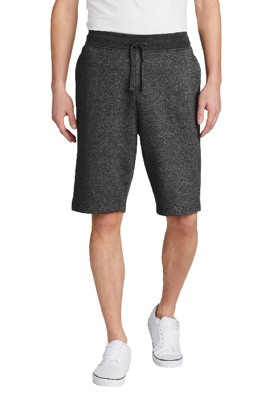 District Mens V.I.T. Fleece Shorts w/ Pockets - Heather Charcoal Grey