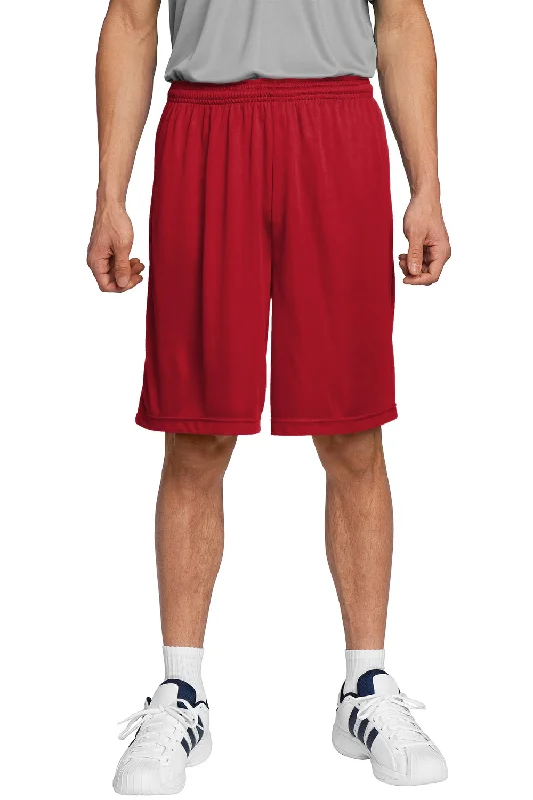 Sport-Tek Mens Competitor Moisture Wicking Shorts - True Red