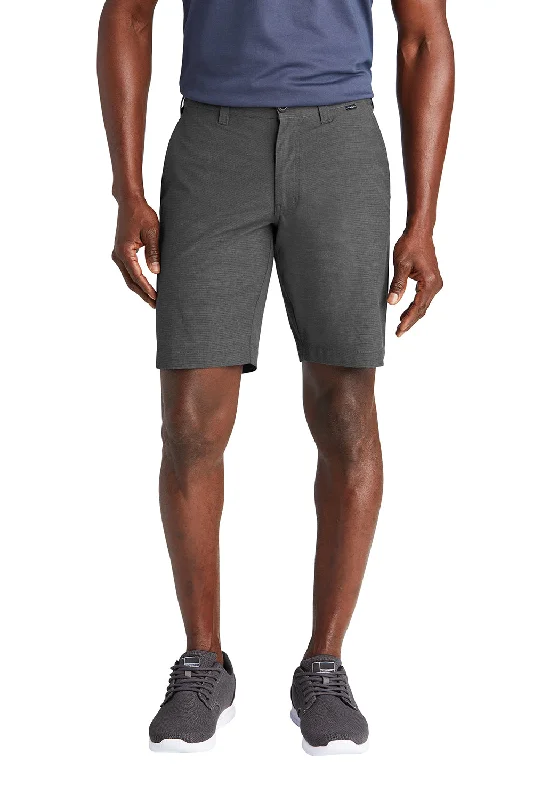 TravisMathew Mens El Dorado Wrinkle Resistant Shorts w/ Pockets - Black