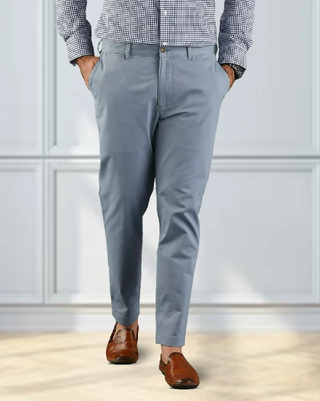 Genoa Chino Pant Soft Blue Grey