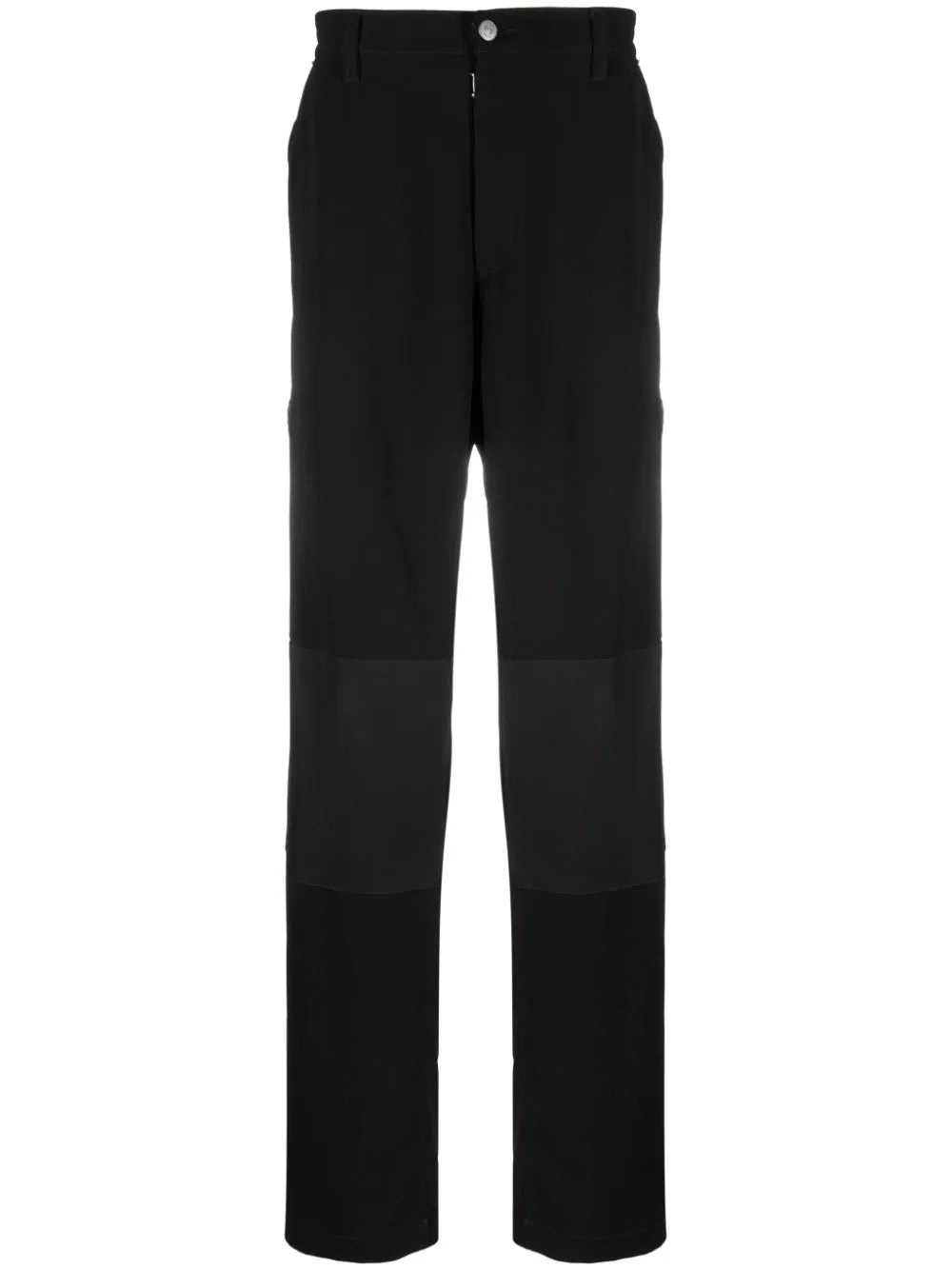 Panelled Straight-Leg Cargo Trousers