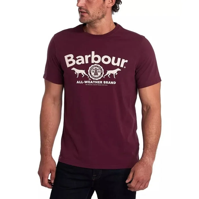 Barbour Men's Max Logo Graphic T-Shirt Red