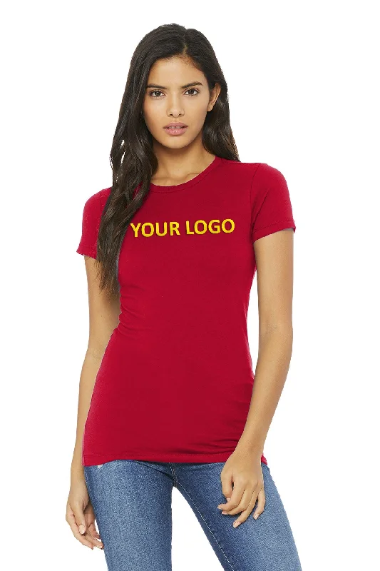 Bella Canvas Ladies The Favorite T-Shirt, Red