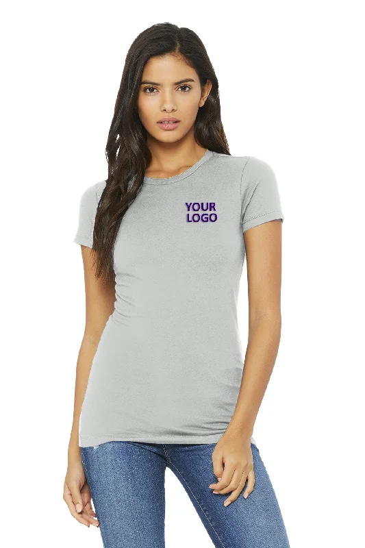 Bella Canvas Ladies The Favorite T-Shirt, Silver