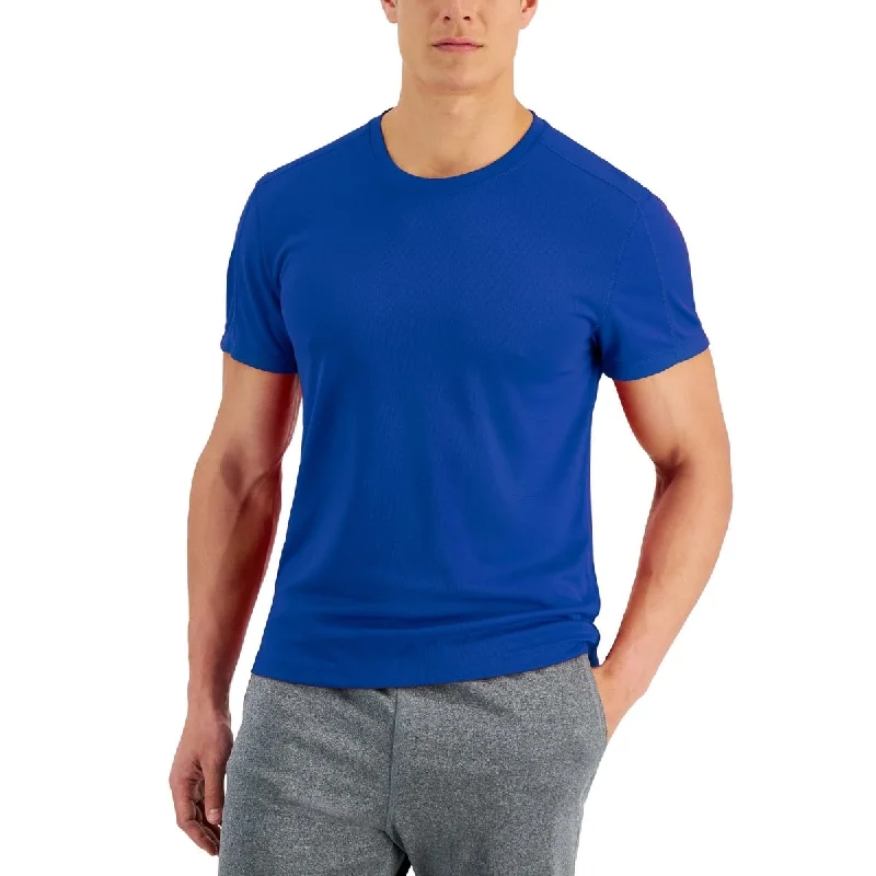 ID Ideology Men's Birdseye Training T-Shirt Blue Size 4X