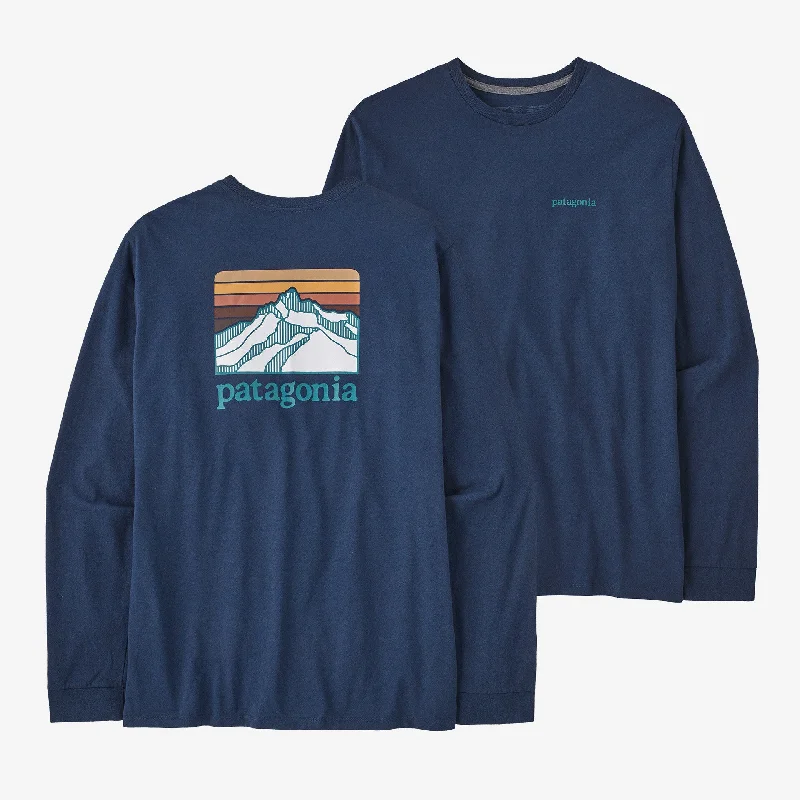 M's L/S Line Logo Ridge Responsibili-Tee