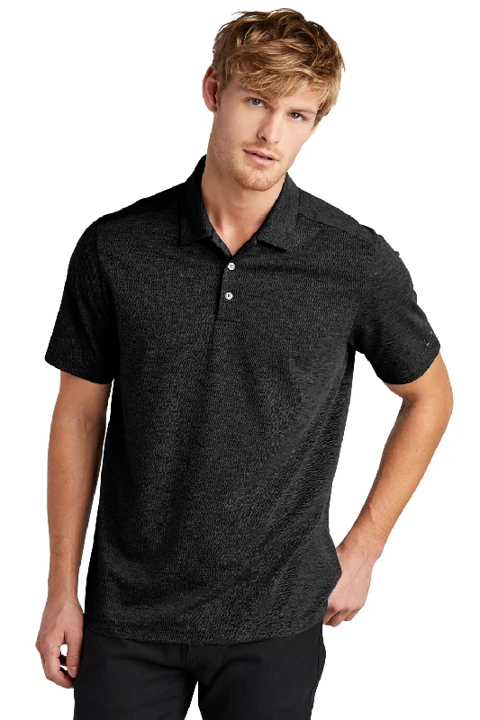 Ogio Mens Evolution Moisture Wicking Short Sleeve Polo Shirt - Blacktop