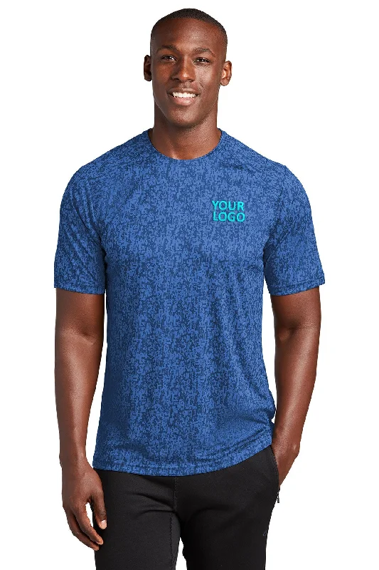 Sport-Tek Custom Digi Camo Tee's, TRUE Royal