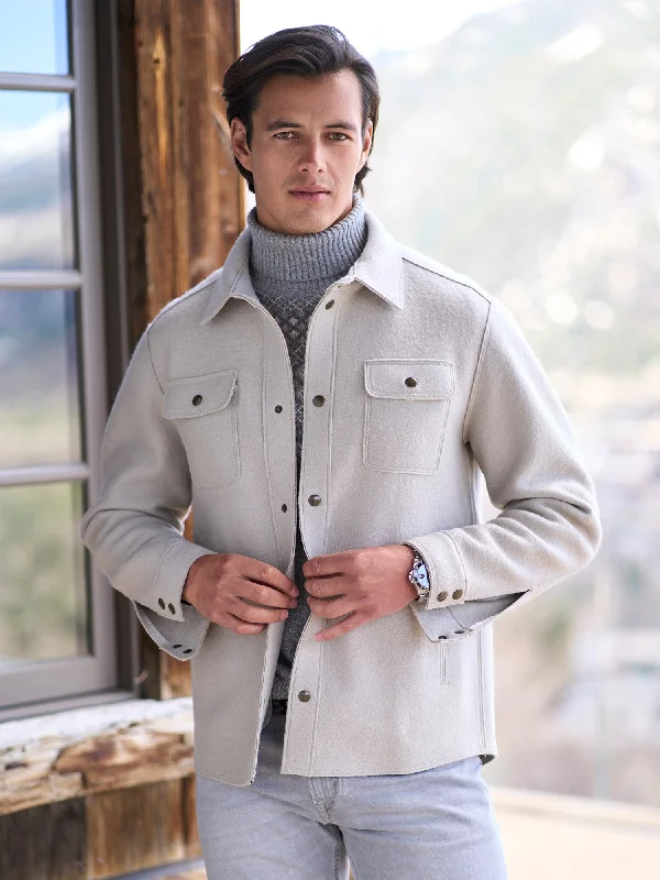 Valentin Wool Shirt Jacket