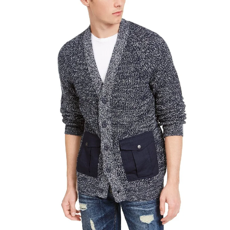 American Rag Men's Textured Cardigan Black Size Extra Large - X-Large