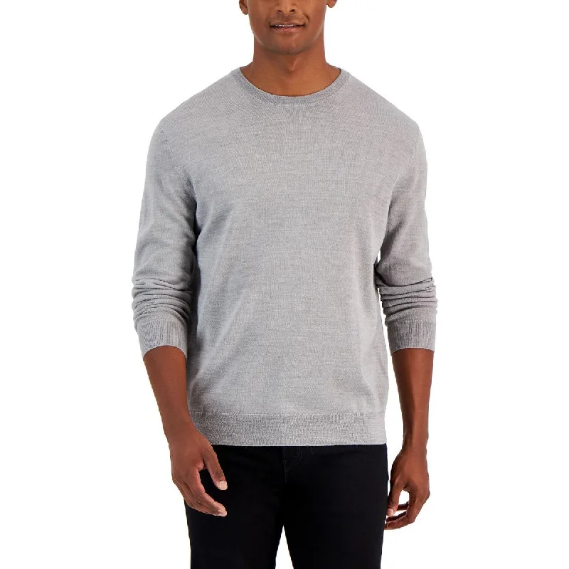 Club Room Mens Merino Wool Regular Fit Pullover Sweater