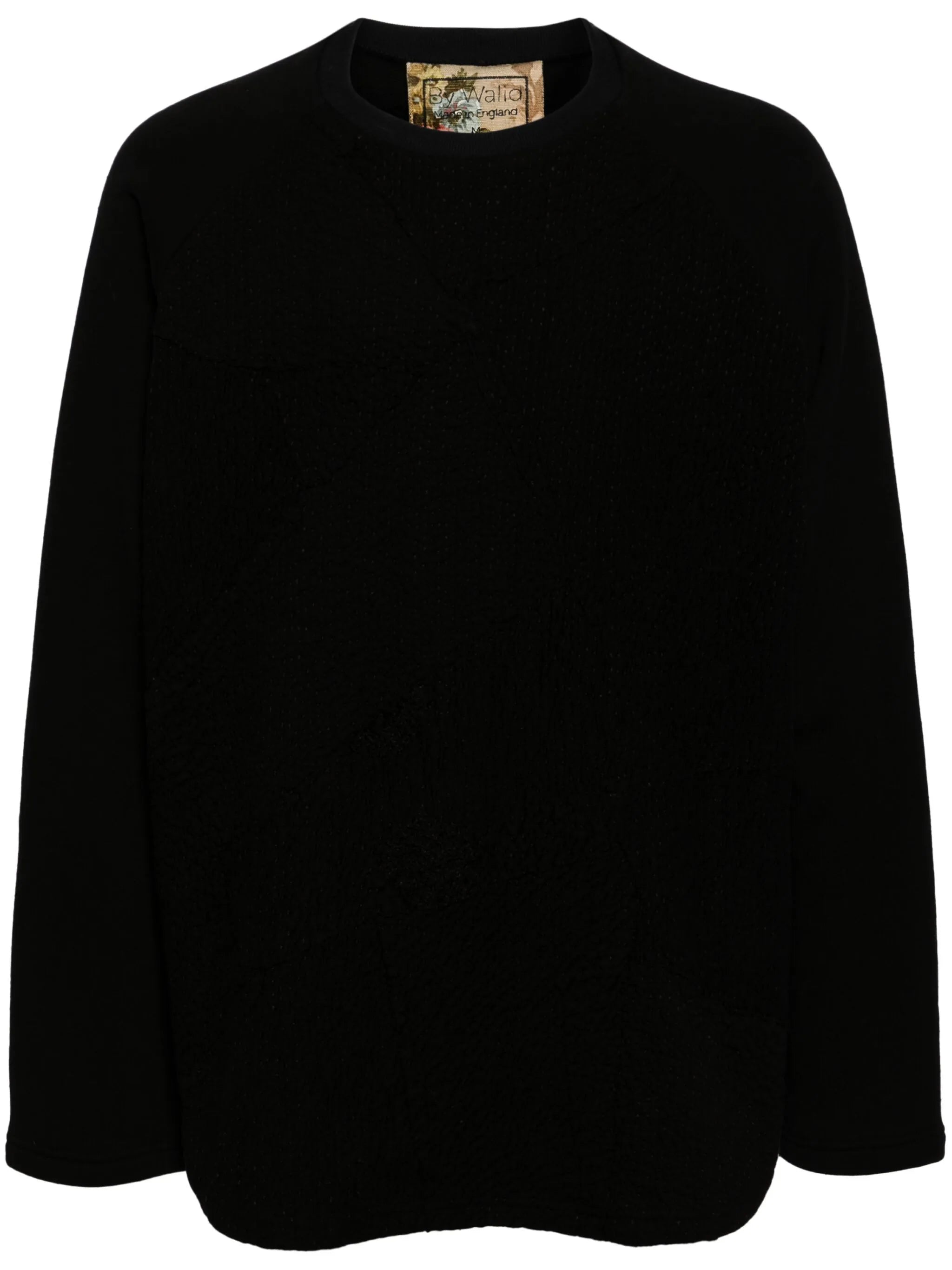 Crew-Neck Cotton Jumper