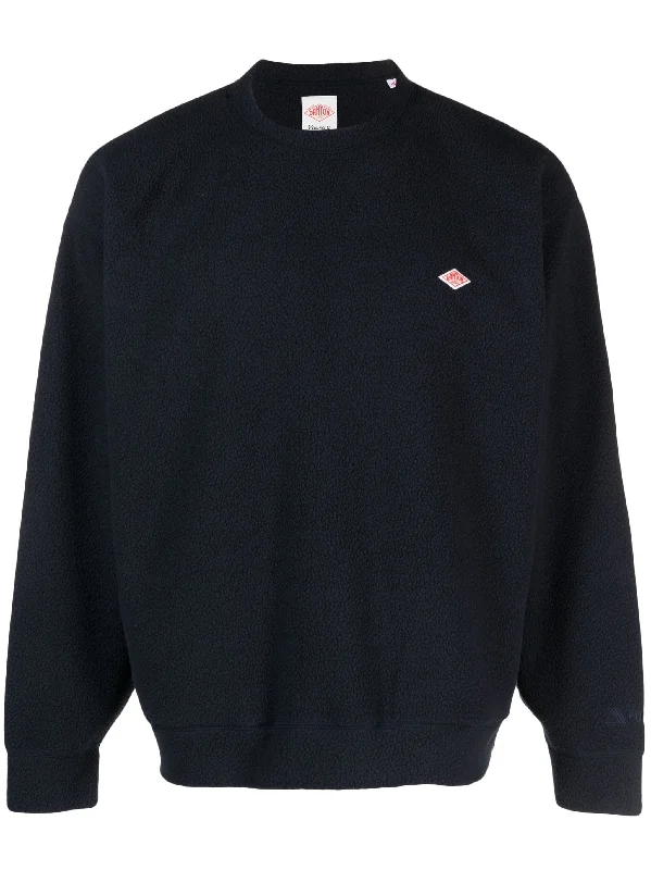 Logo-Patch Fleece Sweatshirt